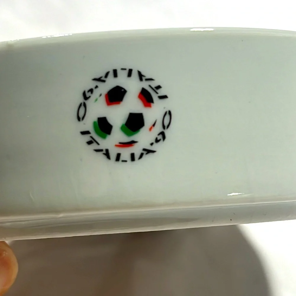 1990ca *Italia ‘90* Ceramic Ashtray- Super Rare-Vintage - Picture 5 of 5
